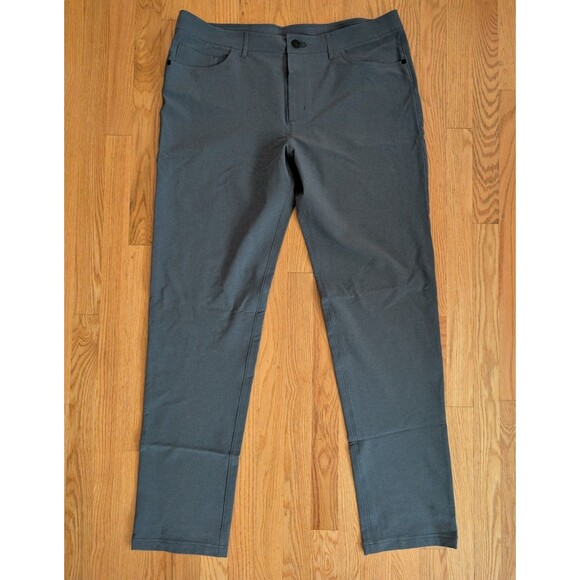 Public Rec Dealmaker Chino 5 Pocket Pants Workday Golf Mens Size 38 x 34 Gray - Picture 1 of 12